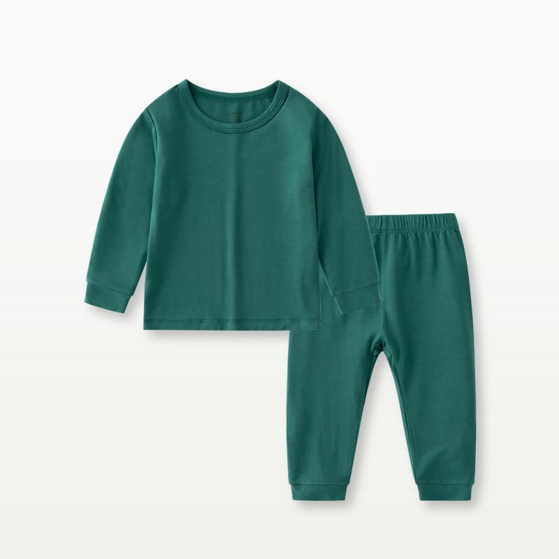 The Bamboo Top & Bottom Set — Mist