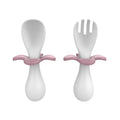 The Training Spoon & Fork — White