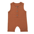 The Sleeveless Cotton Romper