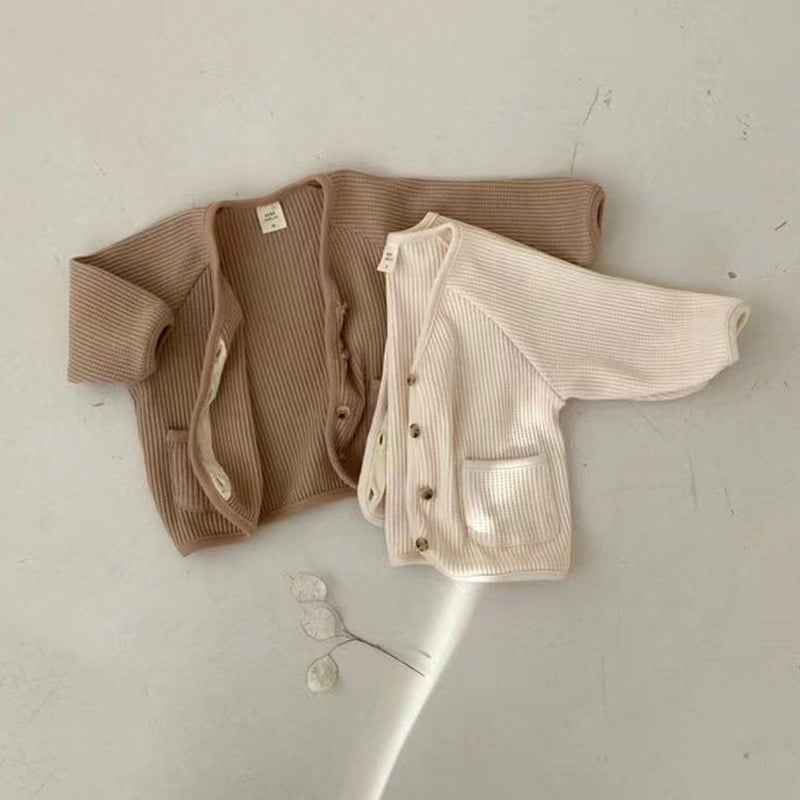 The Cotton Knit Cardigan — Patch Pocket