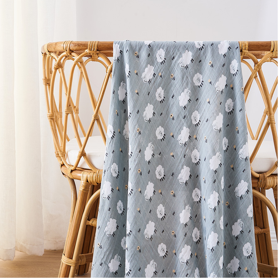 Bamboo Cotton Baby Blanket