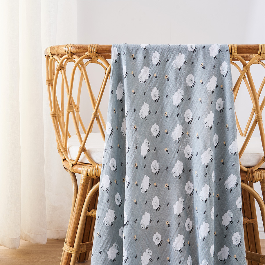 Bamboo Cotton Baby Blanket
