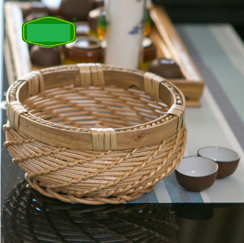 NUDA Round Woven Storage Basket