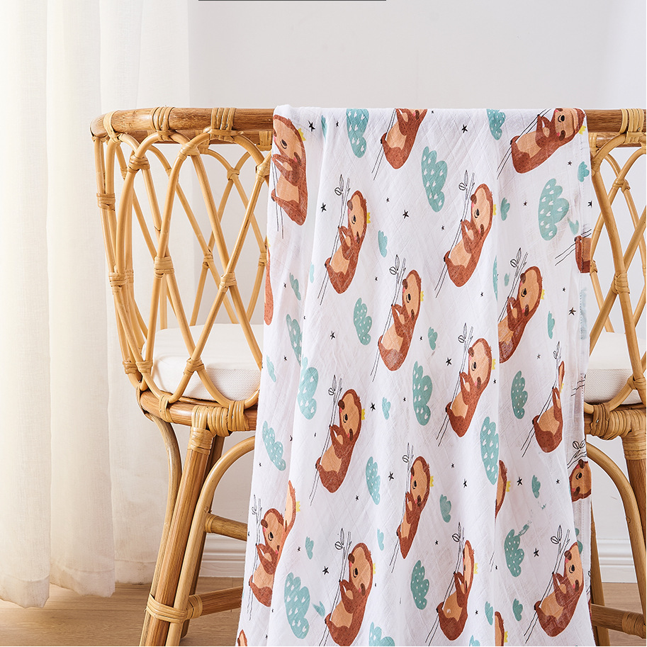 Bamboo Cotton Baby Blanket