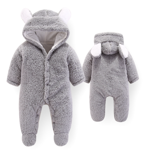 The Soft Velveteen Set — Grey