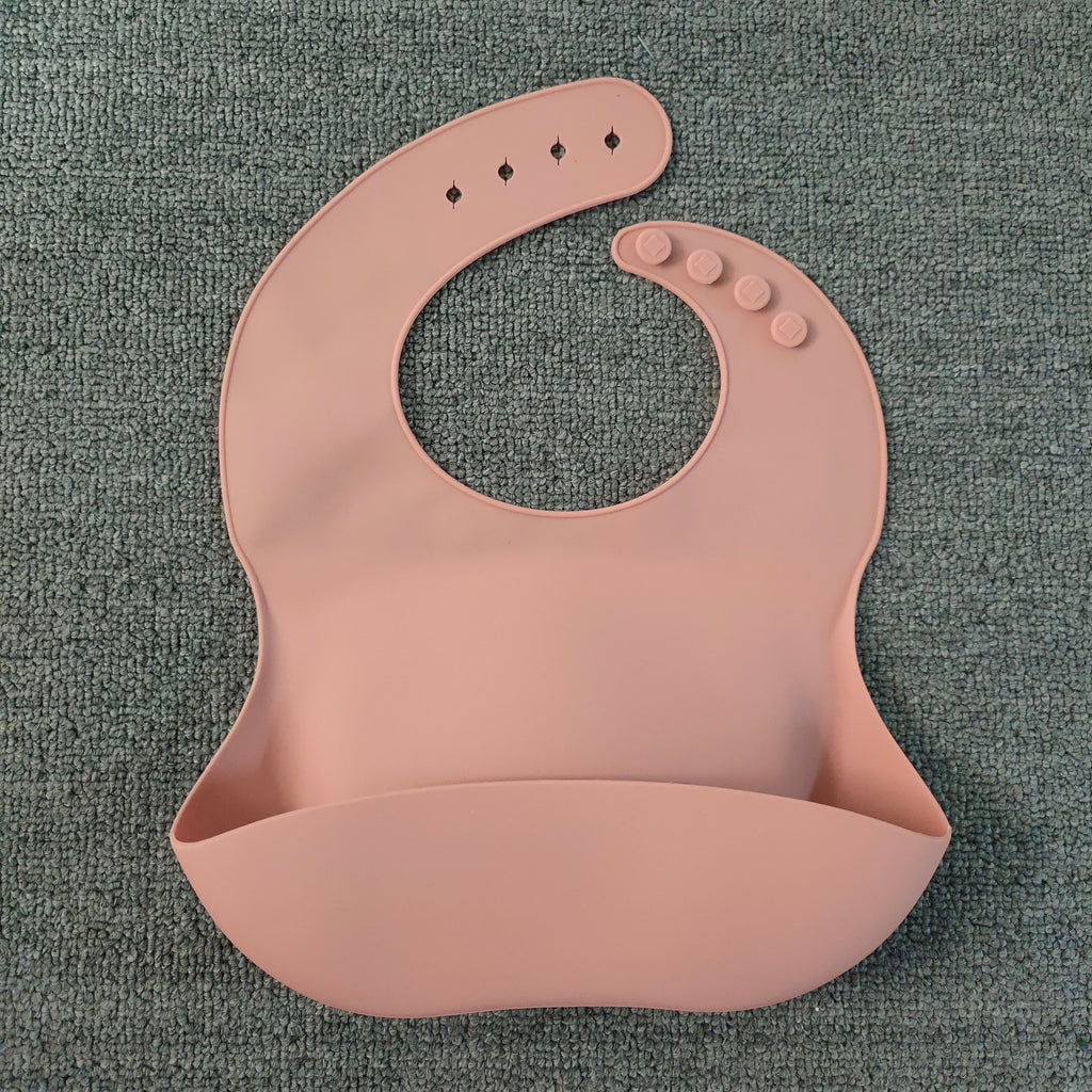 The Silicone Feeding Bib — Sage
