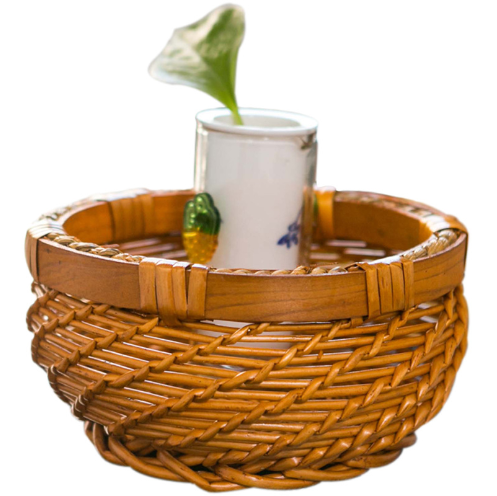 NUDA Round Woven Storage Basket