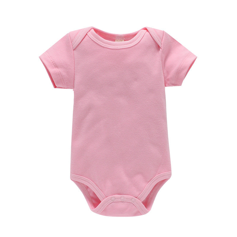 The Organic Cotton Romper — Chalk