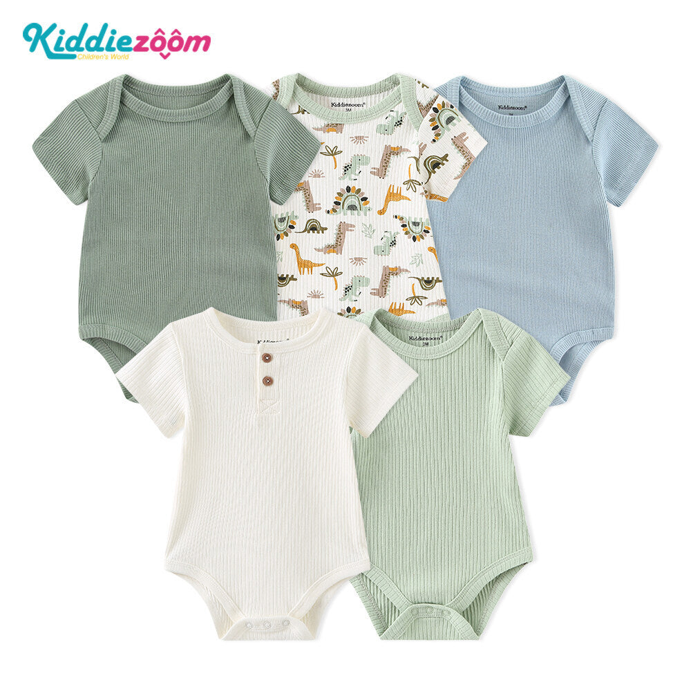 NUDA Sibling Ribbed Romper Set