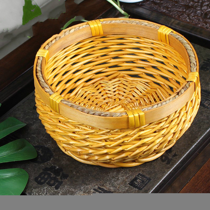 NUDA Round Woven Storage Basket