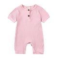 The Everyday Cotton Romper — Stone