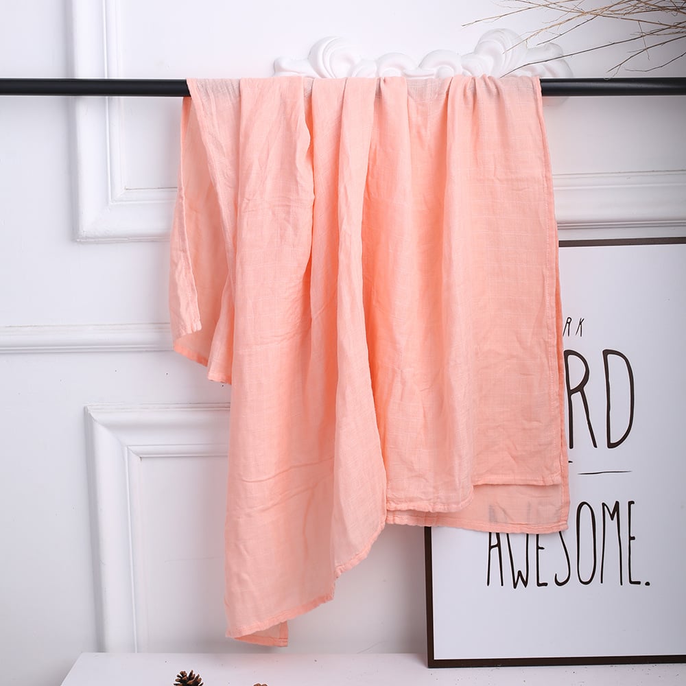 The Bamboo Muslin Swaddle — Stone