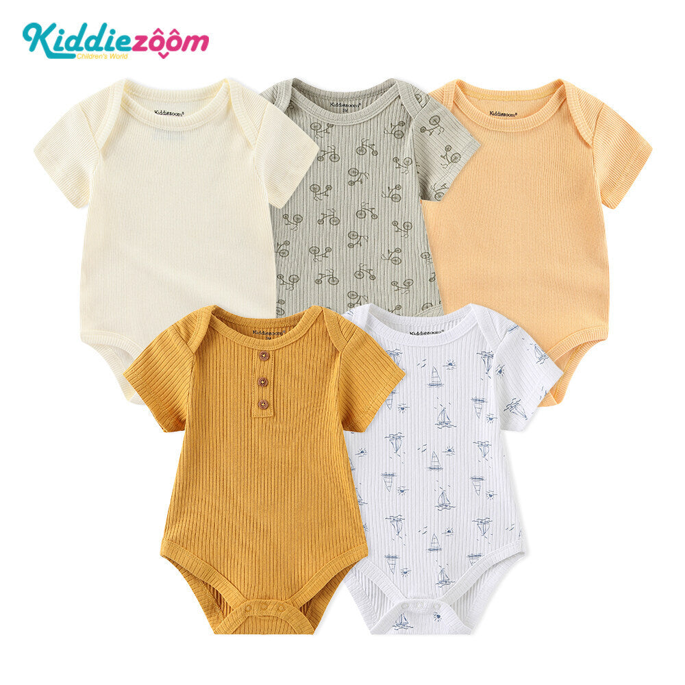 NUDA Sibling Ribbed Romper Set