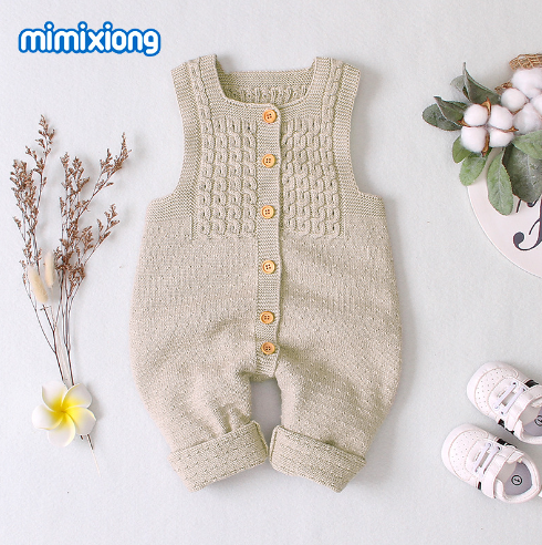 The Sleeveless Summer Romper — Sand
