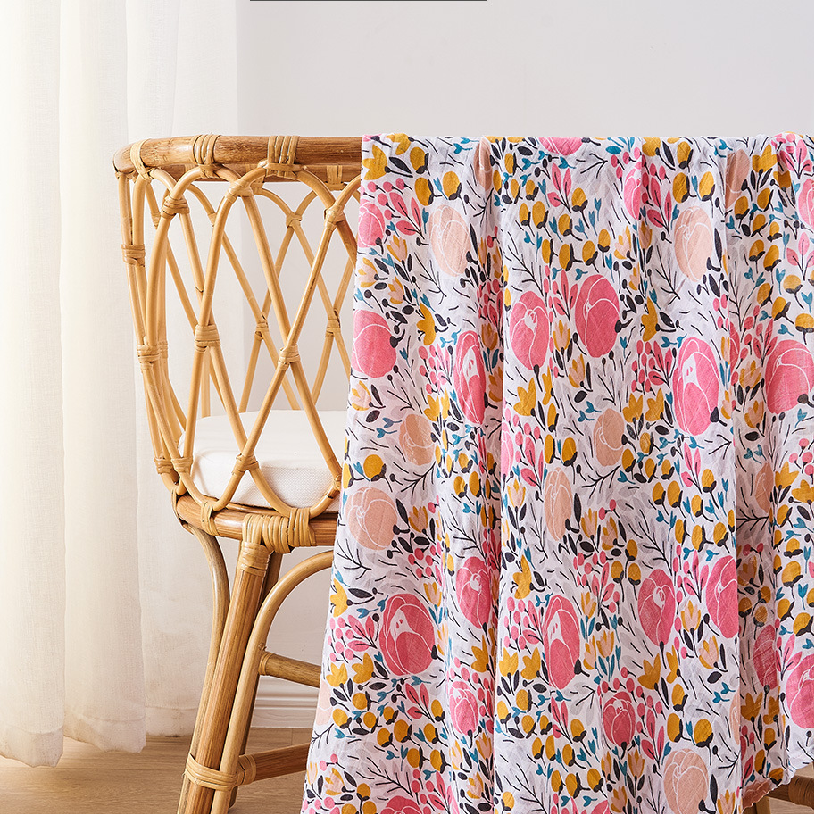 Bamboo Cotton Baby Blanket