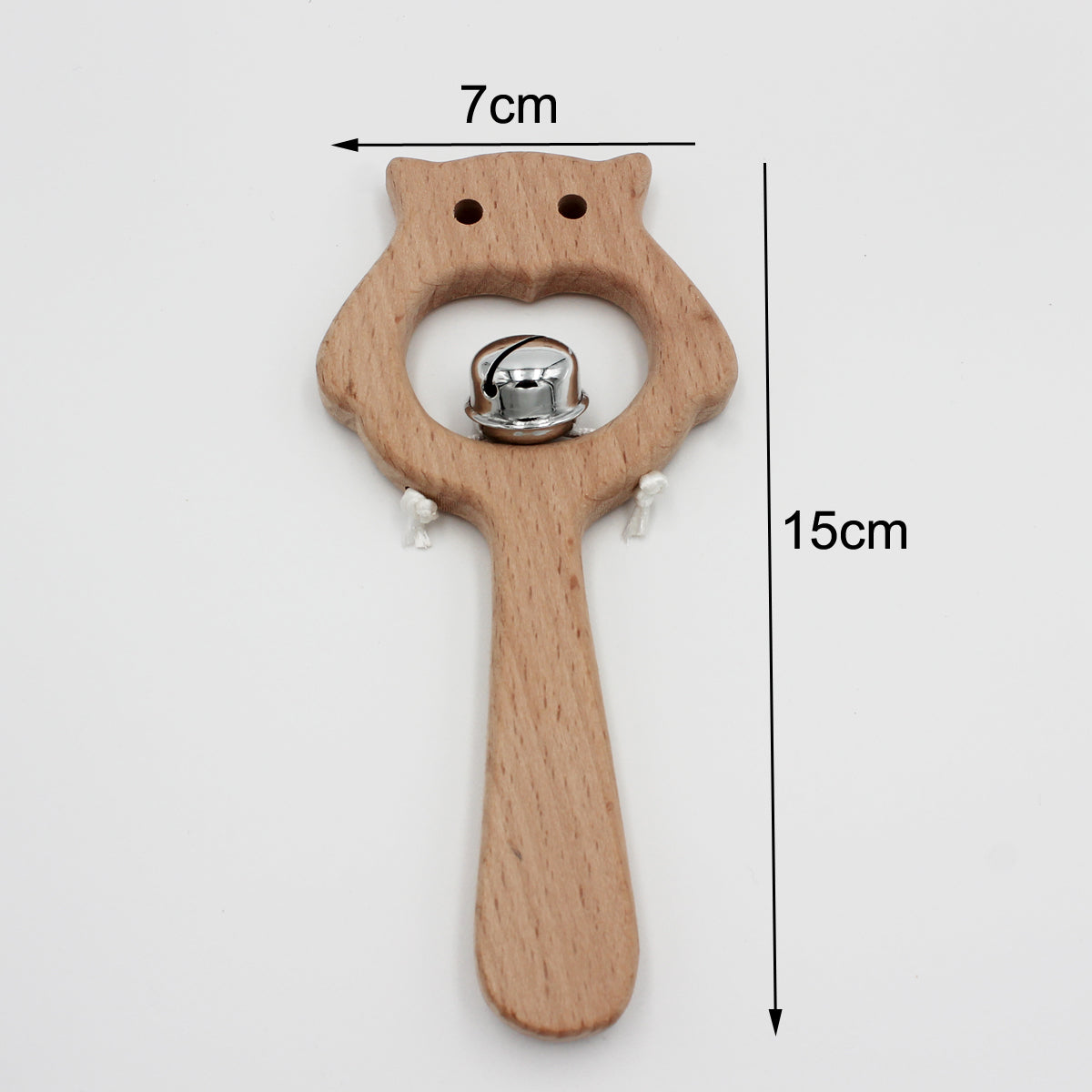 Wooden Beech Rattle