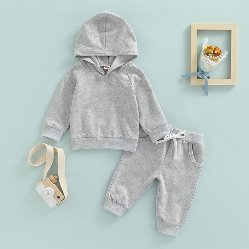 The Cotton Top & Trouser Set — Fog