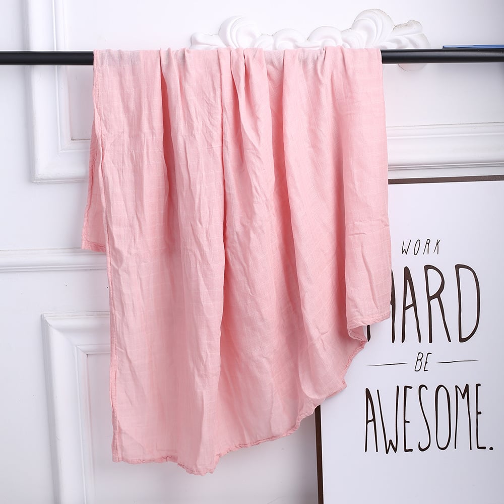 The Bamboo Muslin Swaddle — Stone
