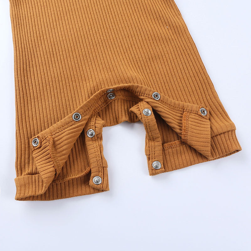 The Everyday Cotton Romper — Stone