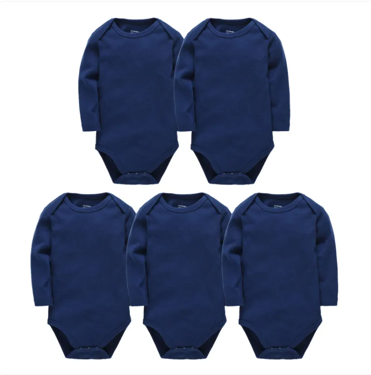 The Long-Sleeve Romper — Bone