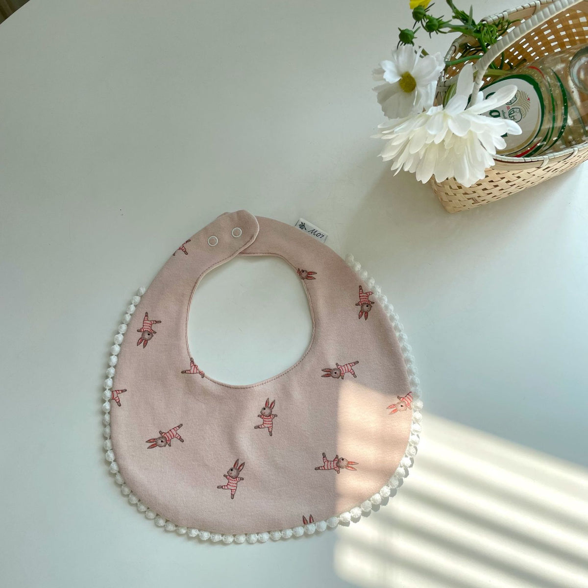 The Knit Cotton Bib