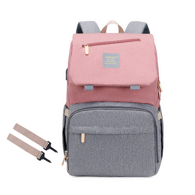 The Diaper Backpack — Stone