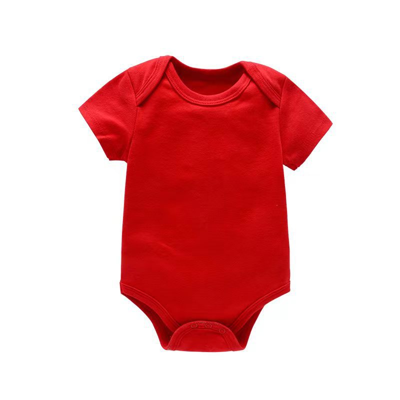 The Organic Cotton Romper — Chalk
