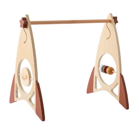 The Wooden Play Gym — Natural