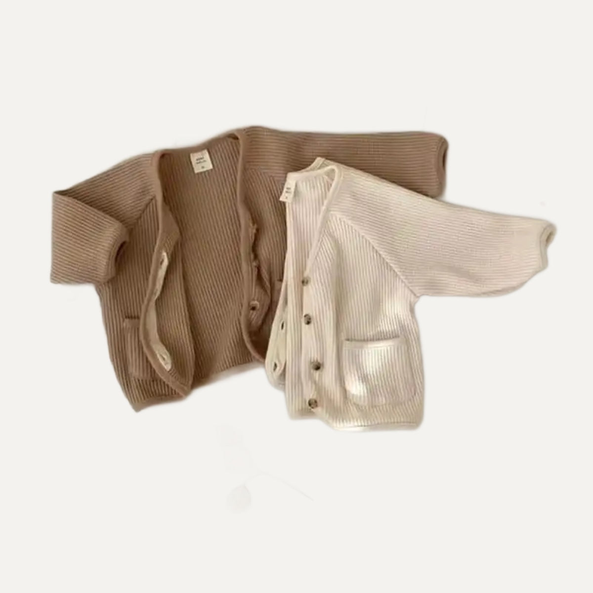 The Cotton Knit Cardigan — Patch Pocket